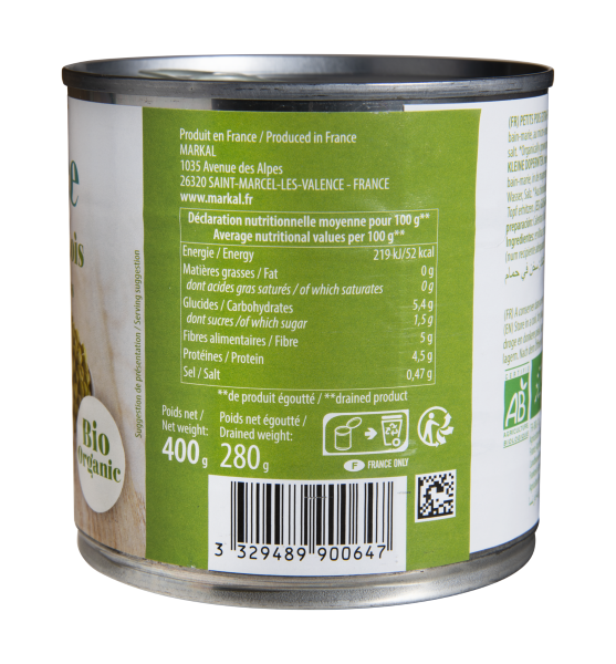 Petits pois bio - 3